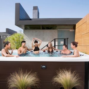 párty vírivka a bazén